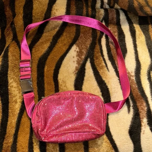 Sparkling Pink Belt Bag - Picture 1 of 4